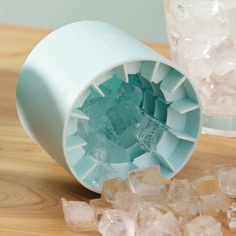"Portable Ice Cube Maker – Easy-to-Use, Quick-Freezing Tray for Home, Kitchen & Parties | BPA-Free & Reusable Design"